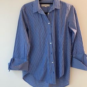 Pinstriped blouse